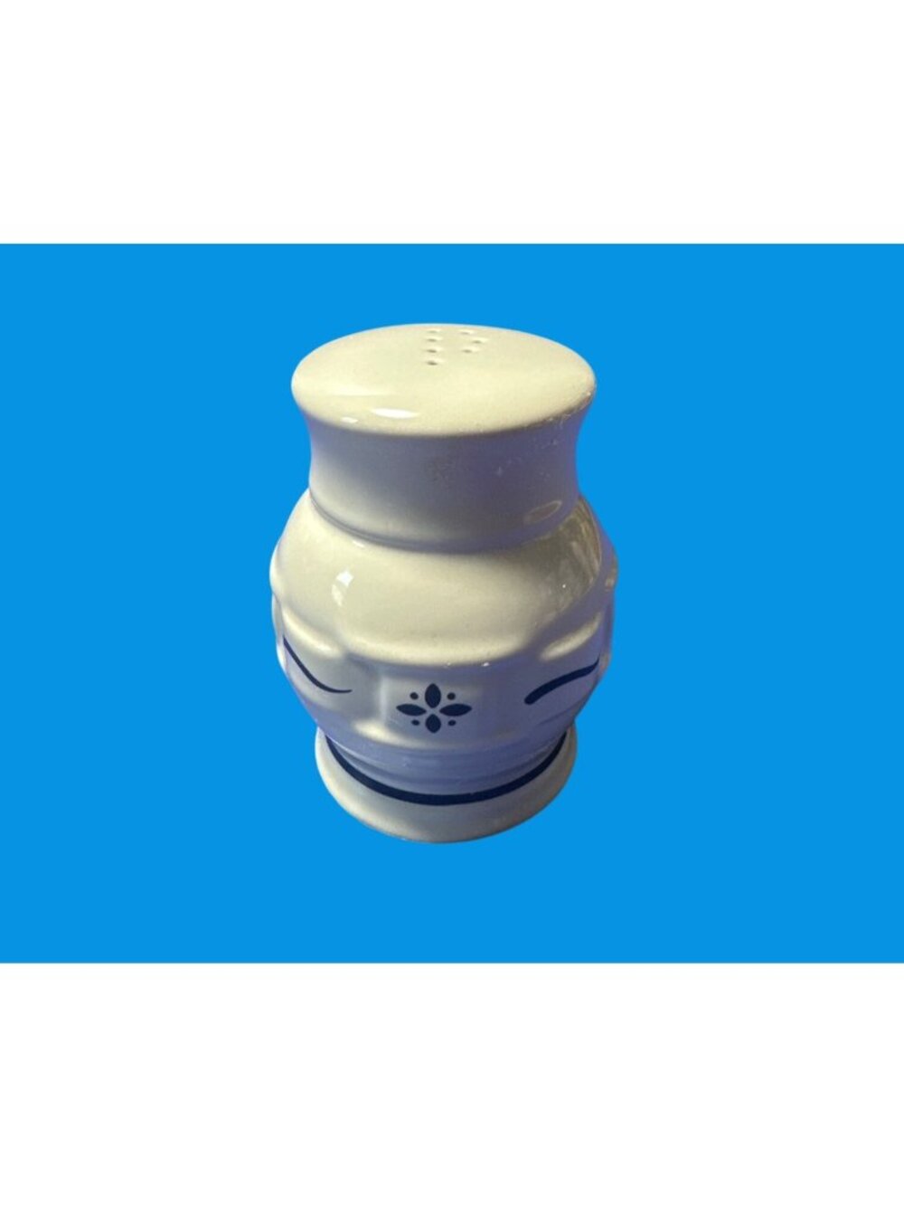 LONGABERGER Woven Traditions PEPPER SHAKER Only Heritage Blue Replacement